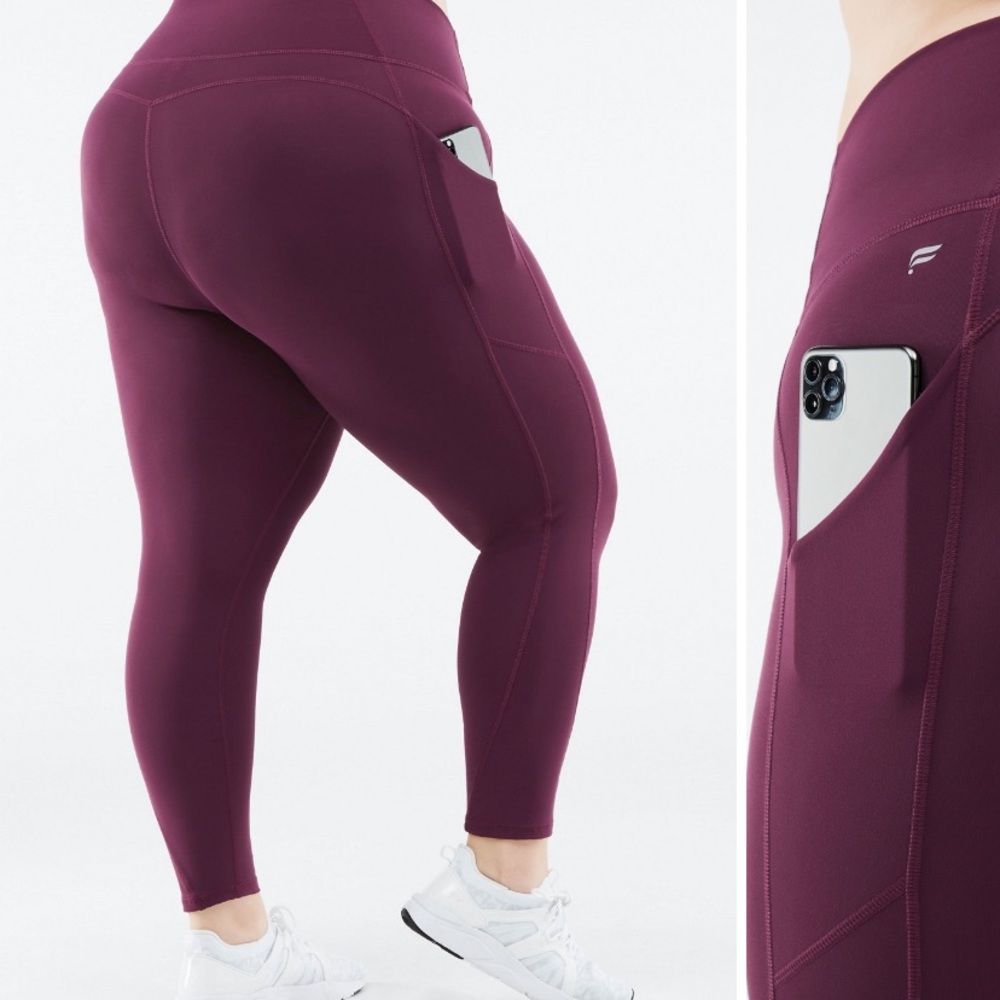 Fabletics / Oasis PureLuxe High-Waisted 7/8 Legging / 1X